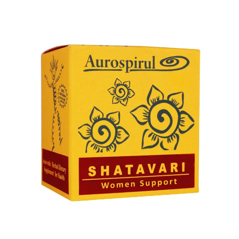 Shatavari Aurospirul 100 kapsułek – opakowanie produktu