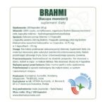 Etykieta produktu Brahmi Aurospirul 100 kapsułek