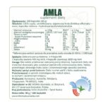 Etykieta produktu Amla Aurospirul 100 kapsułek