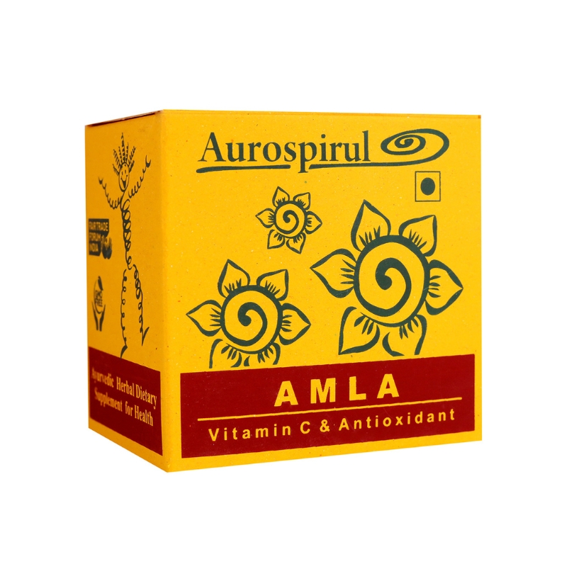 Amla Aurospirul 100 kapsułek – opakowanie produktu