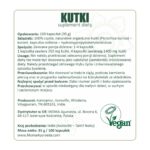 Etykieta produktu Kutki Aurospirul 100 kapsułek