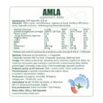 Etykieta produktu Amla Aurospirul 500 kapsułek