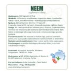 Etykieta produktu Neem Aurospirul 500 kapsułek