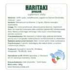 Etykieta produktu Haritaki Aurospirul 100 g w proszku