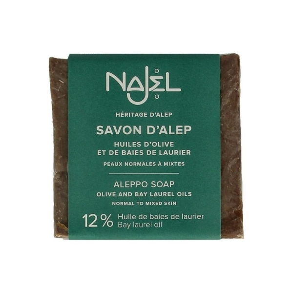 Mydło z Aleppo 12% oleju laurowego 88% oliwy z oliwek 200g Najel