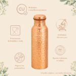 Butelka miedziana młotkowana_INFOGRAFIKA