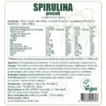 Spirulina proszek etykieta