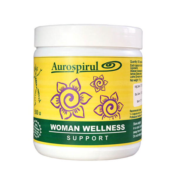 Woman Wellness 500 kapsułek Wsparcie Kobiety Aurospirul