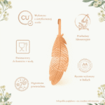 Infografika miedź - listek