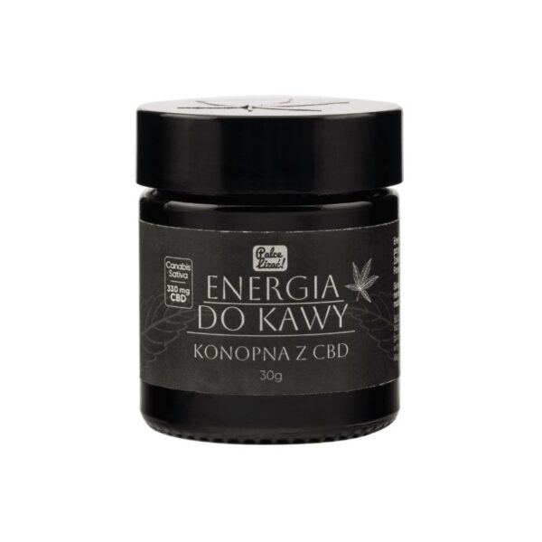 Energia do kawy konopna z CBD 30g Palce Lizać