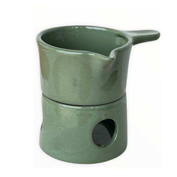 Podgrzewacz ceramiczny do oleju zielony