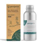 Georganics Olejek do płukania jamy ustnej Zielona mięta bez fluoru 100ml