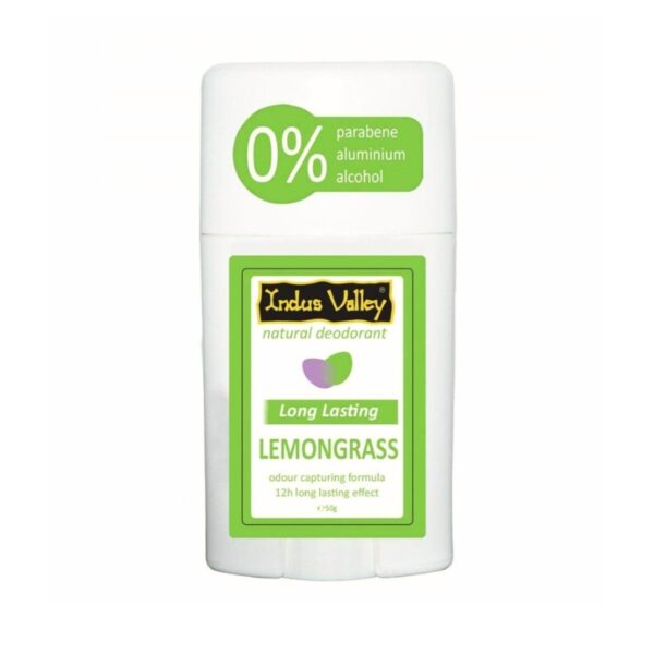 Indus Valley | Dezodorant w sztyfcie | lemongrass | 50g