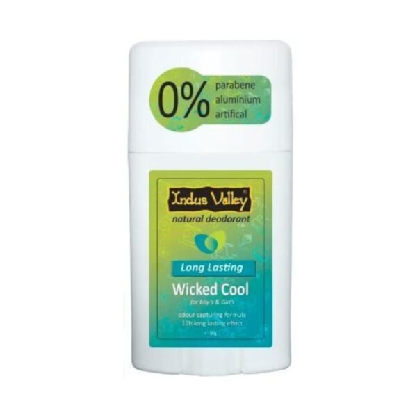 Indus Valley | Dezodorant w sztyfcie | wicked cool | 50g